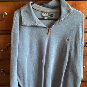Men’s polo half zip